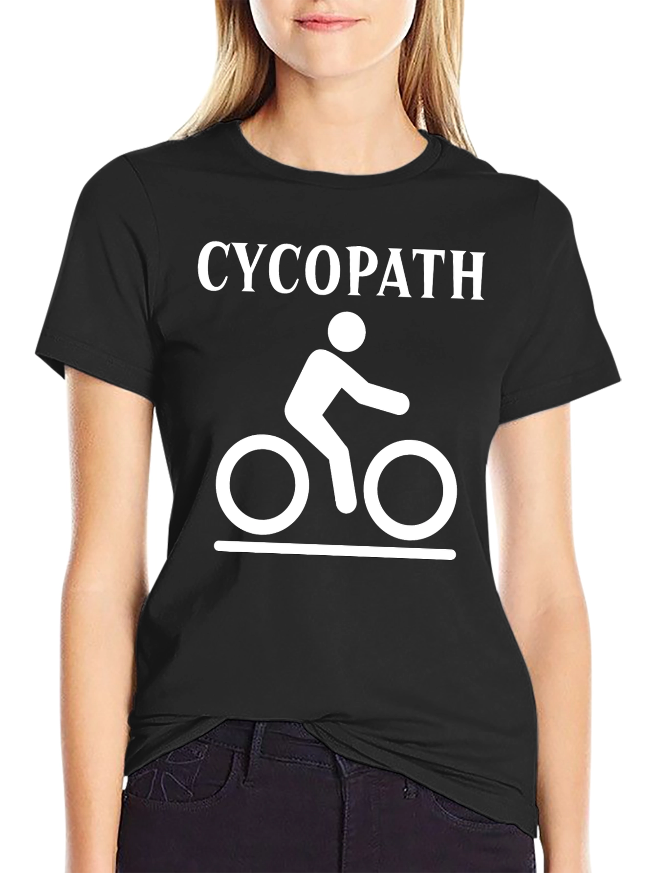 Cycopath Cycling Humor T-Shirt - Funny Biker Tee
