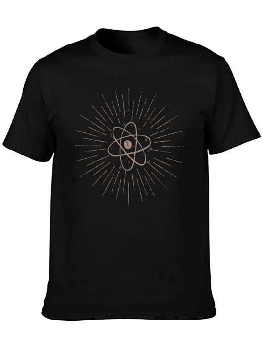 Atom Graphic Tee - Science Design