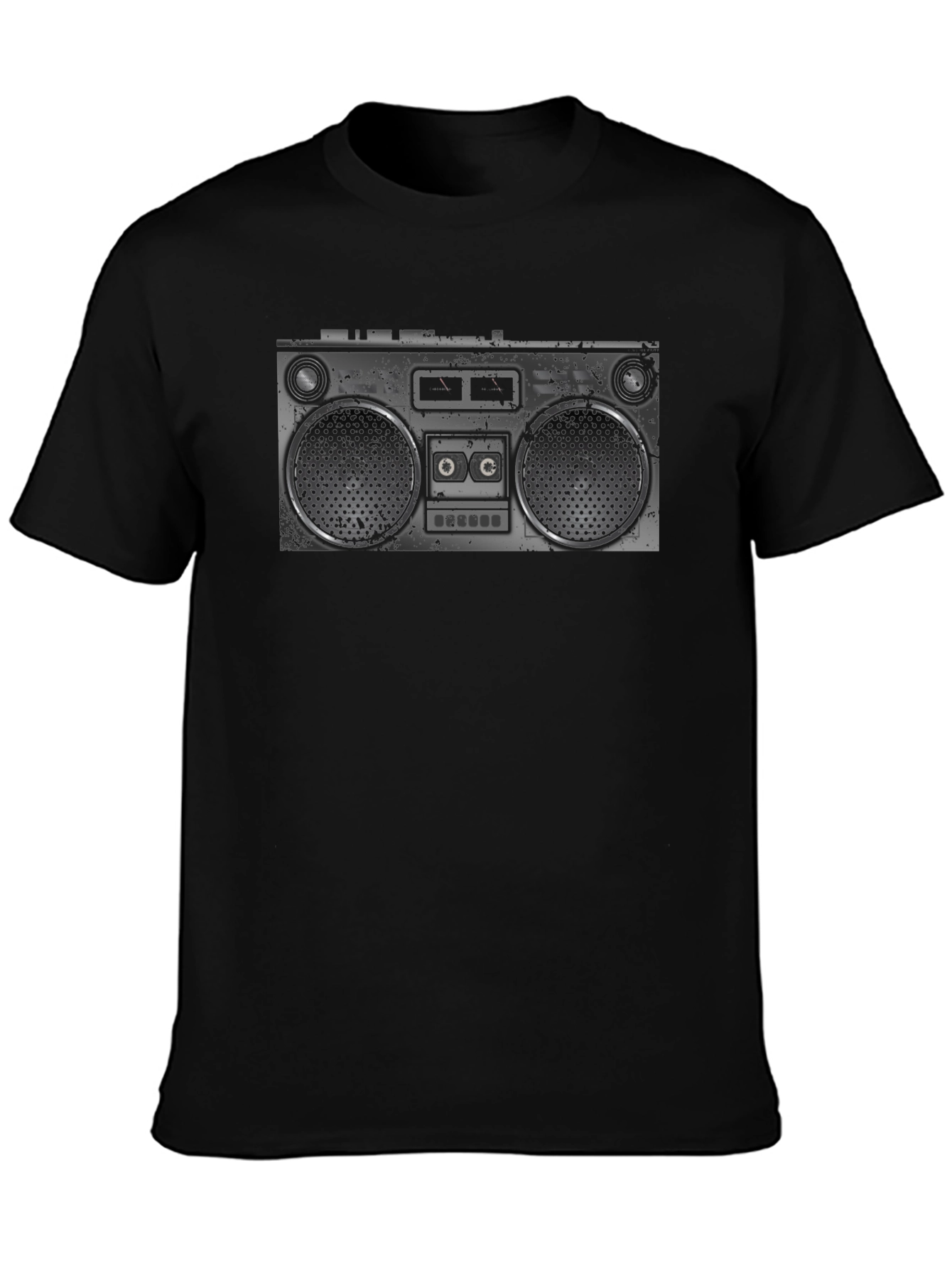 Retro Boombox Graphic T-Shirt