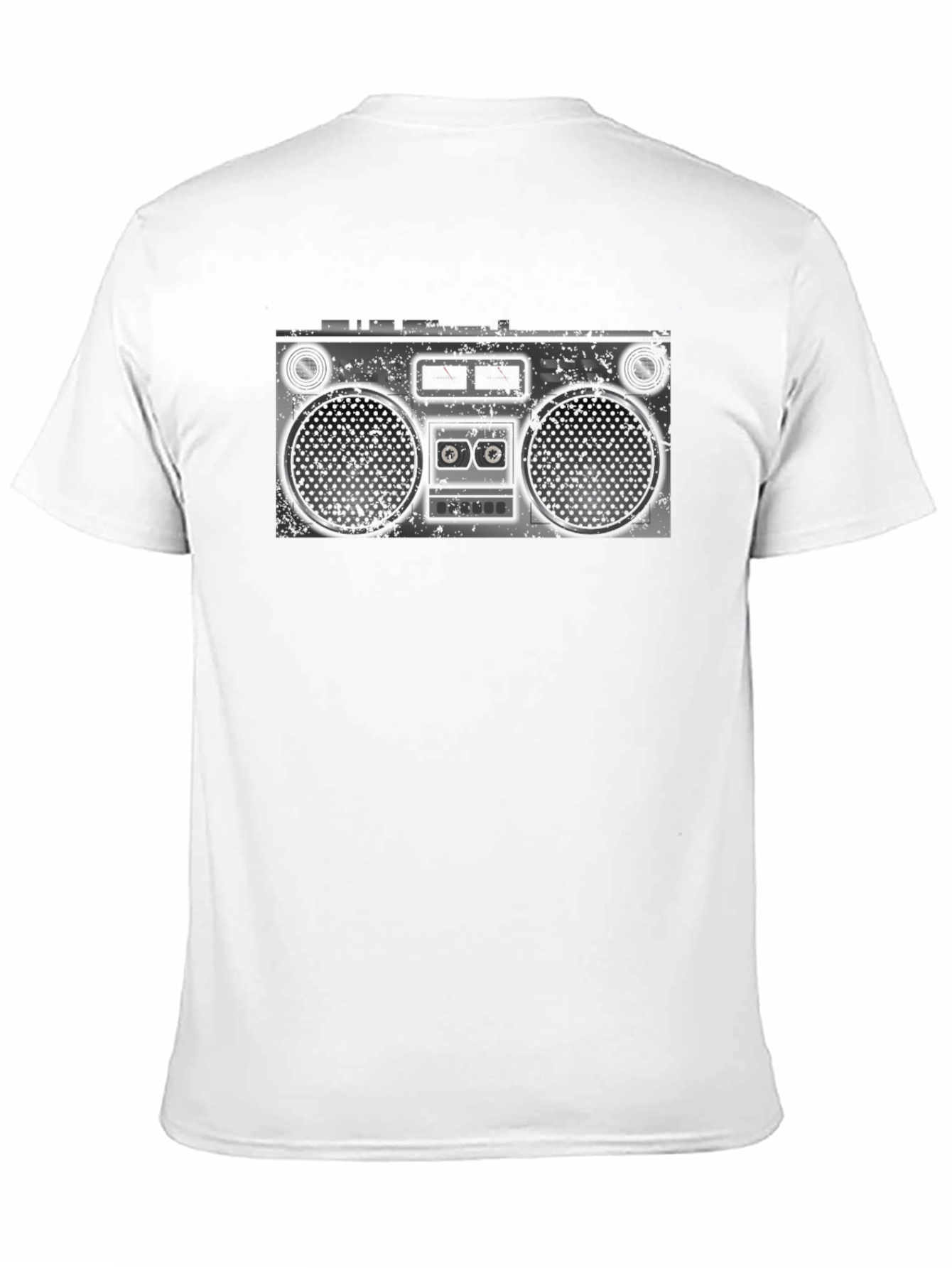 Retro Boombox Graphic T-Shirt