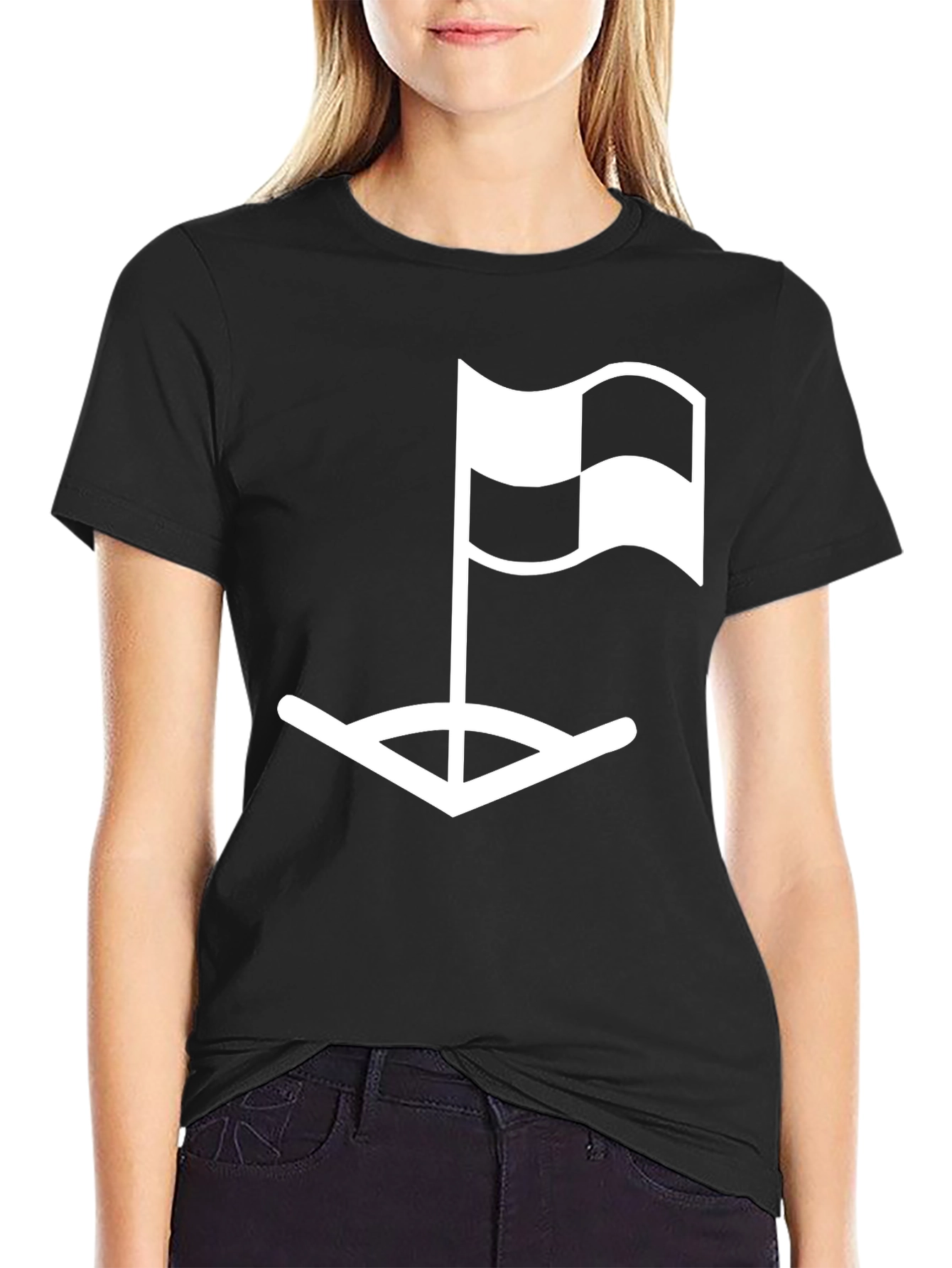 Soccer Corner Flag Graphic T-Shirt