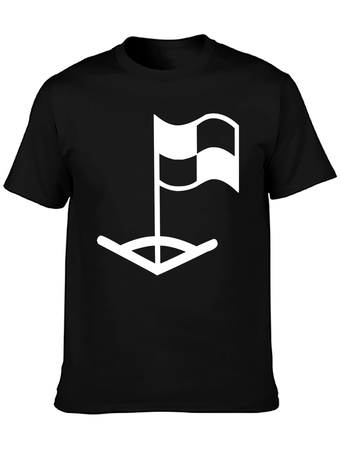 Soccer Corner Flag Graphic T-Shirt