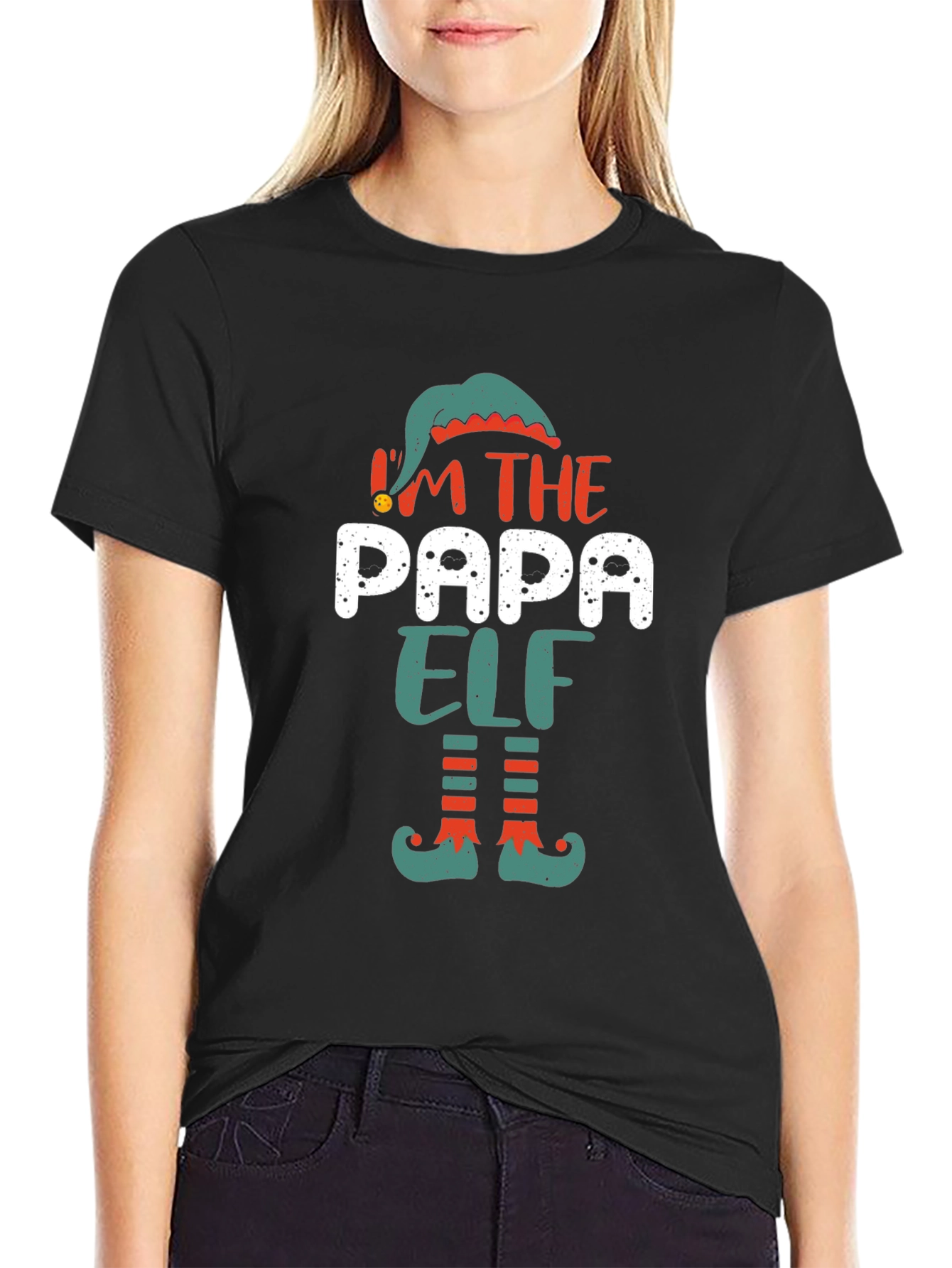 Papa Elf Christmas T-Shirt