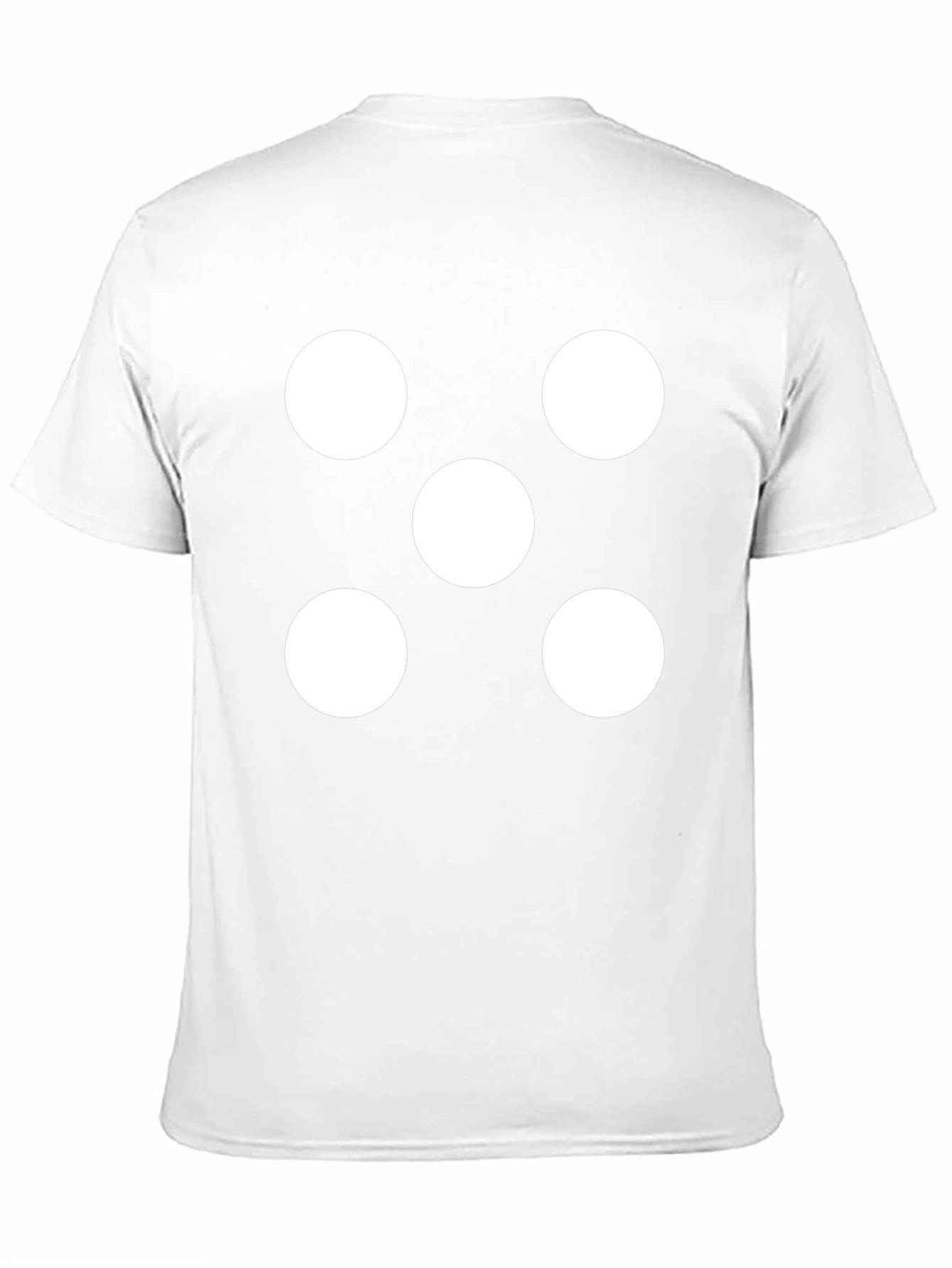 Novelty Dice Five Black T-Shirt