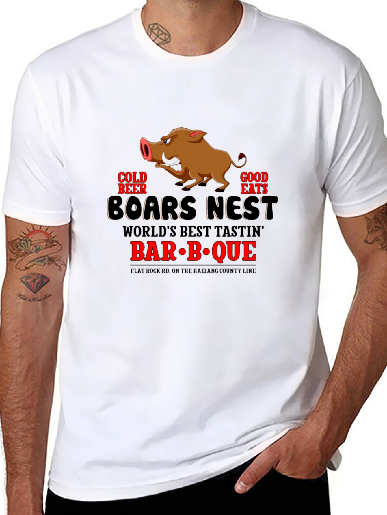 Boars Nest BBQ Graphic Tee