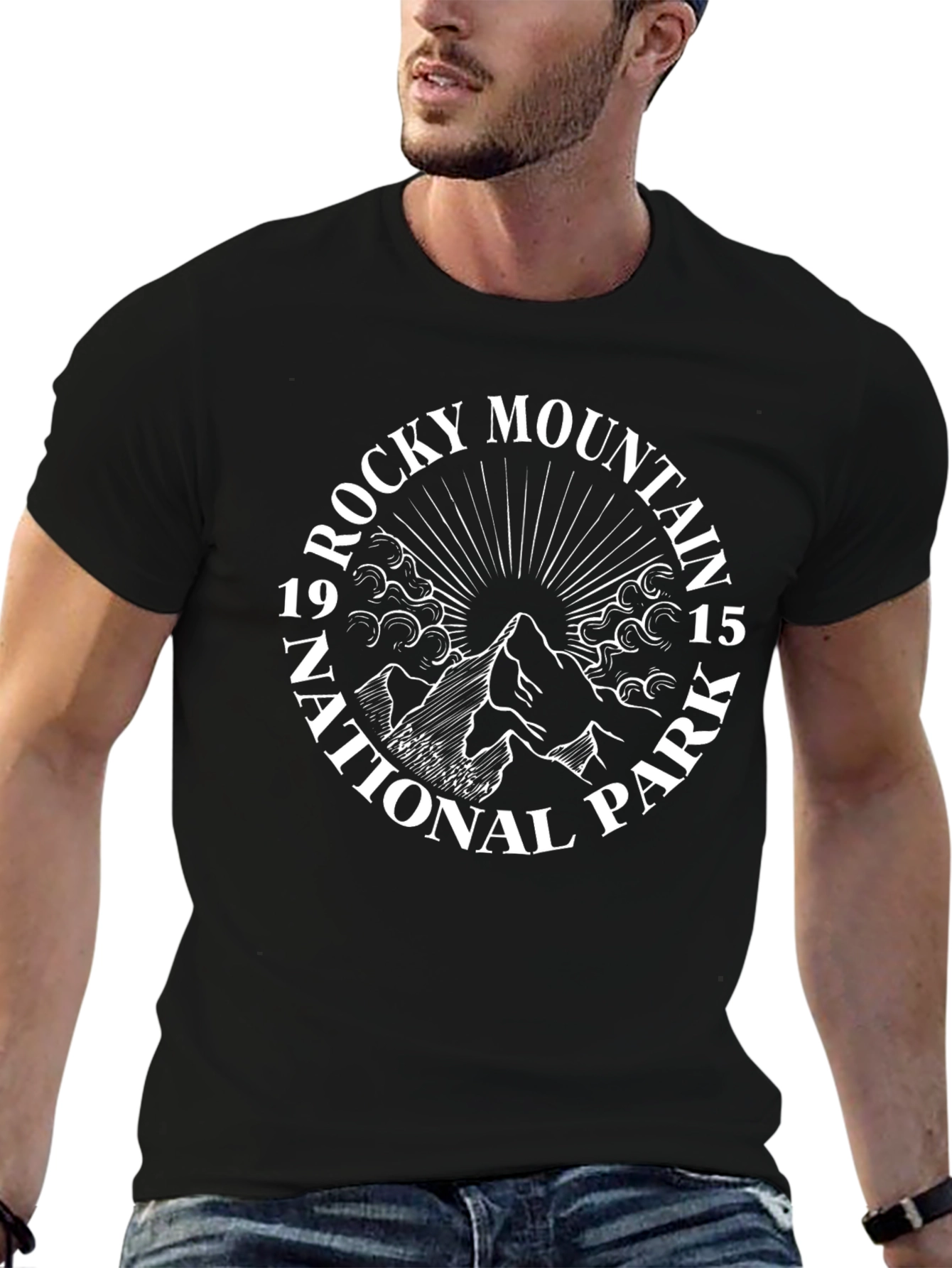 Rocky Mountain National Park Graphic Tee - Black