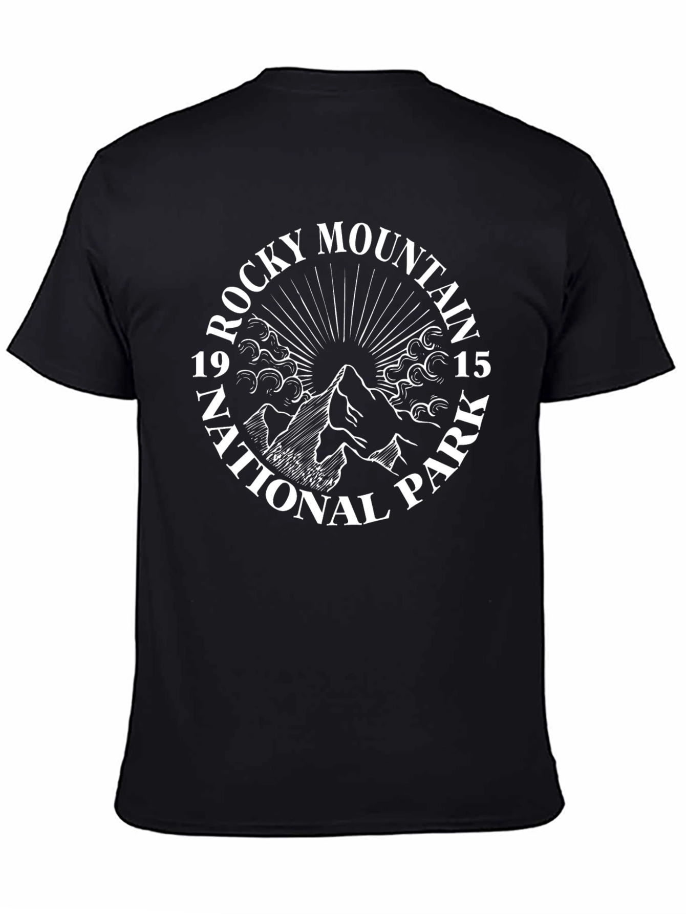Rocky Mountain National Park Graphic Tee - Black