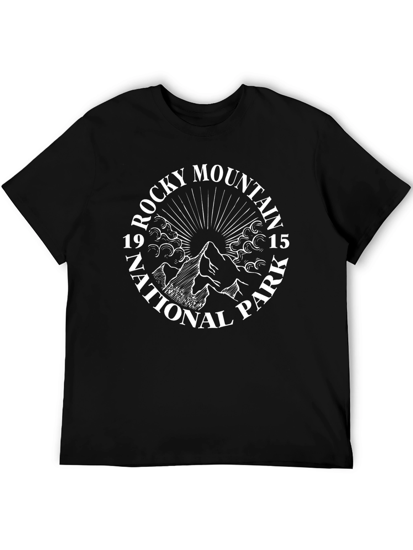 Rocky Mountain National Park Graphic Tee - Black