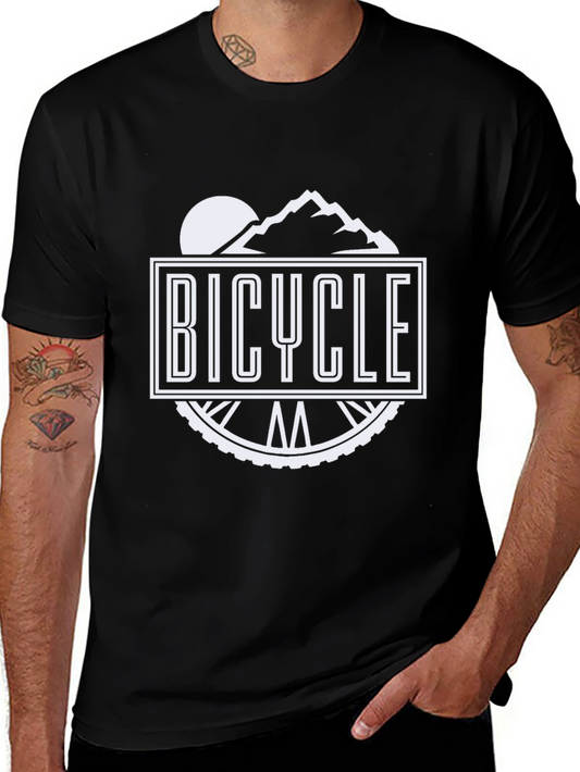 Bicycle Graphic T-Shirt - Black