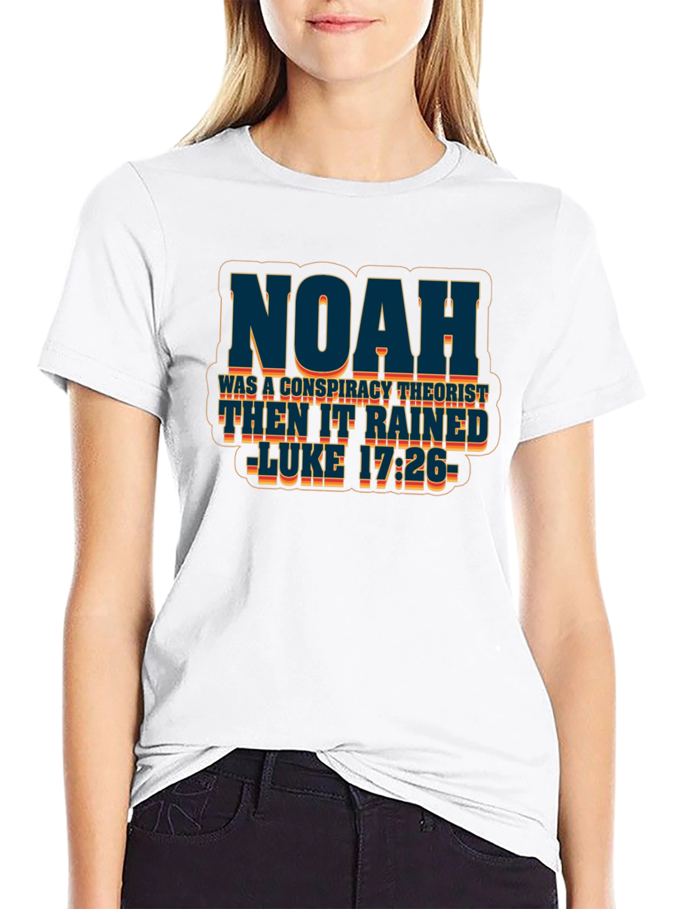 Noah Conspiracy Theorist Graphic Tee