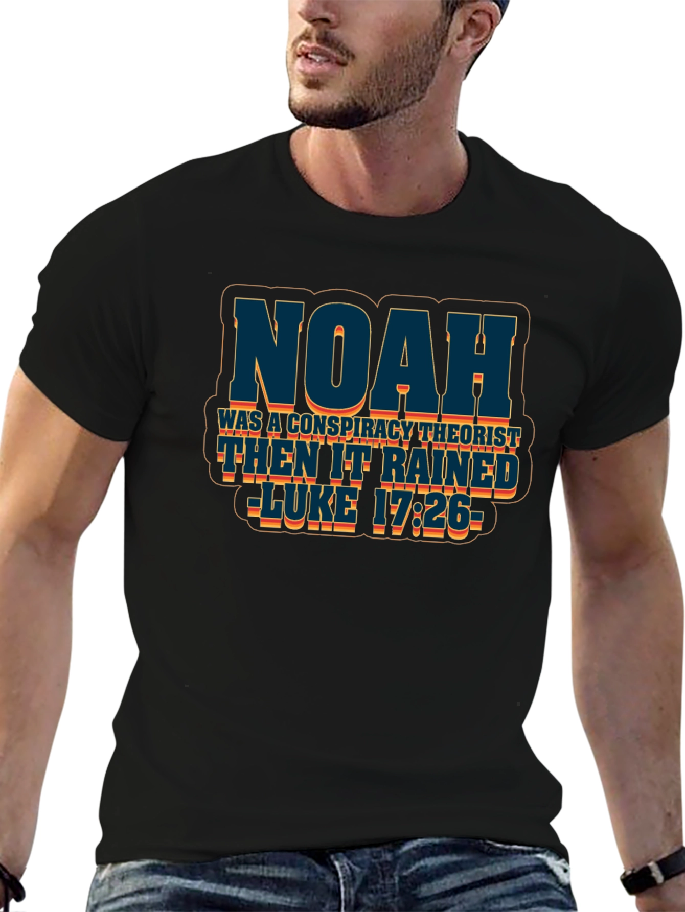 Noah Conspiracy Theorist Graphic Tee