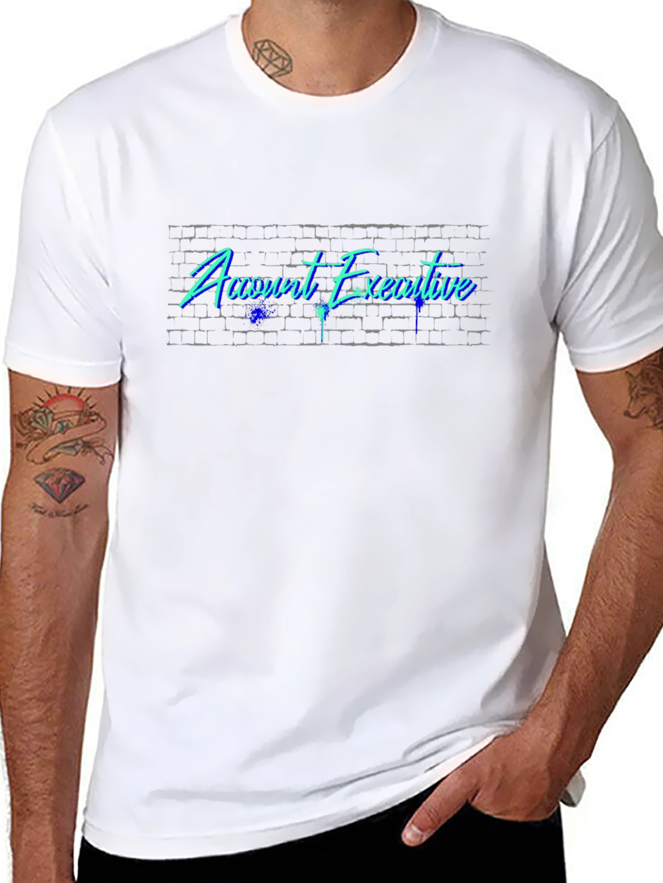 Account Executive Neon Brick T-Shirt