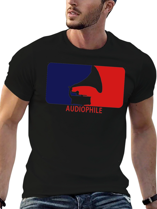 Audiophile Vintage Phonograph T-Shirt - Classic Style