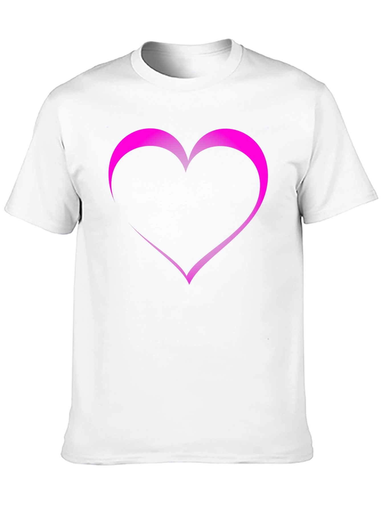 Heart Graphic Black T-Shirt