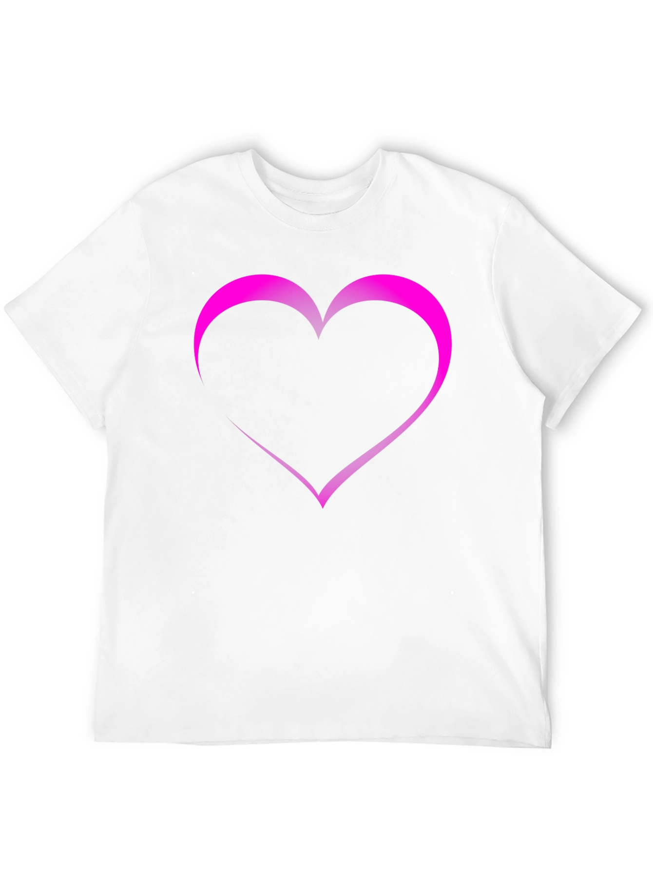 Heart Graphic Black T-Shirt
