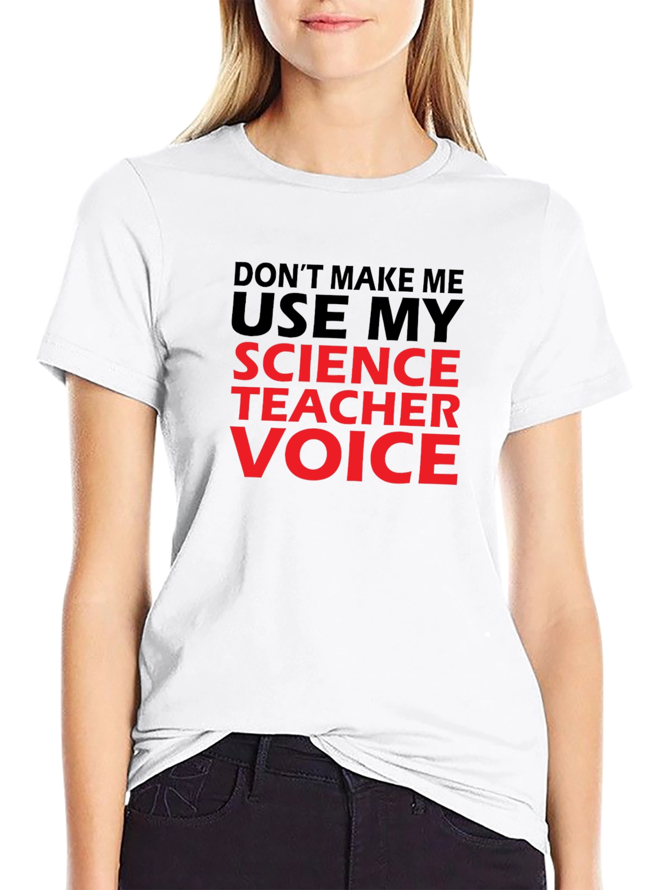 Science Teacher Voice T-Shirt - Funny Geeky Tee