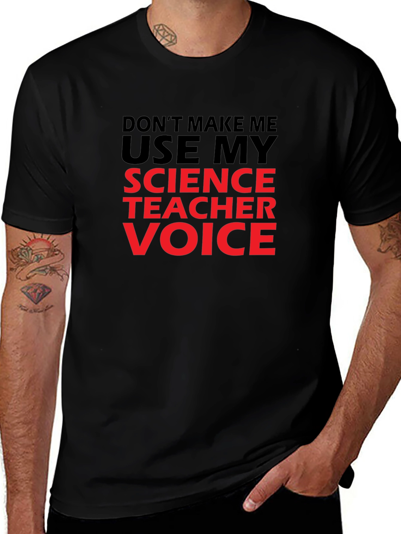 Science Teacher Voice T-Shirt - Funny Geeky Tee