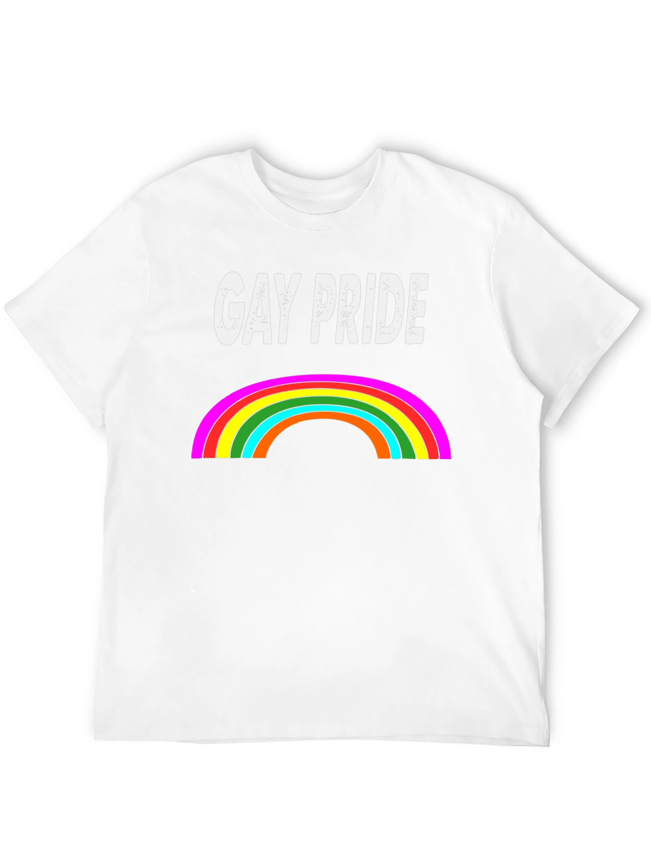 Gay Pride Rainbow Graphic Tee - Celebrate Love