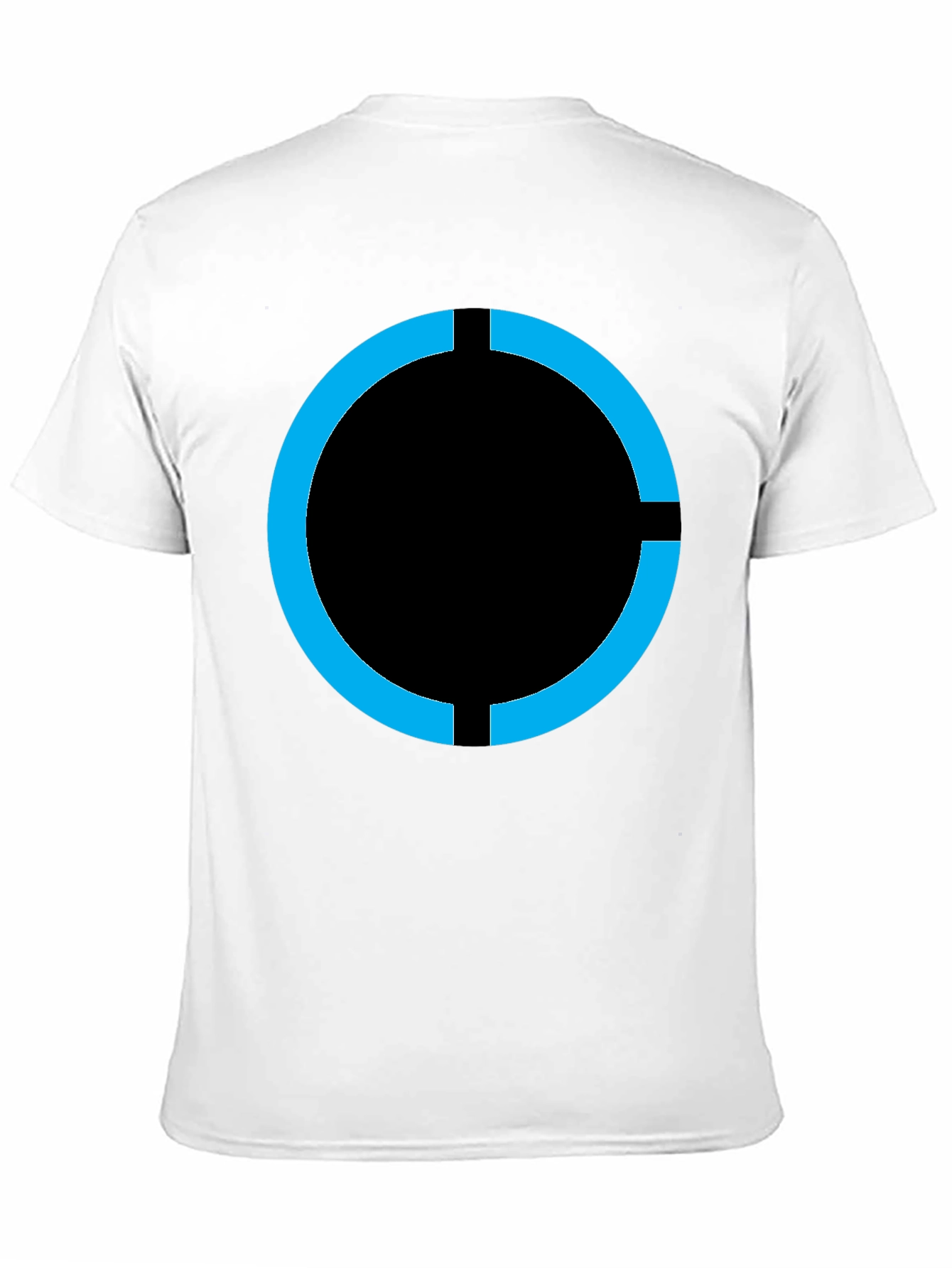Android Circle Logo Graphic T-Shirt - Black