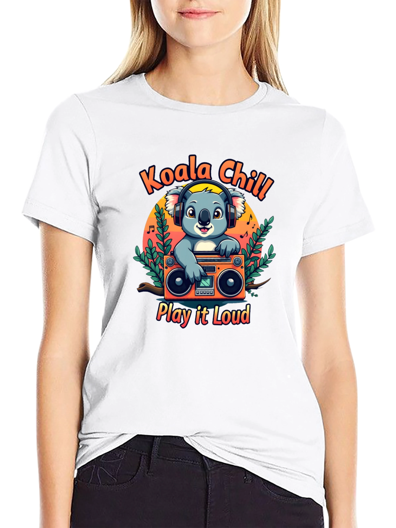 Koala Chill T-Shirt: Play it Loud!
