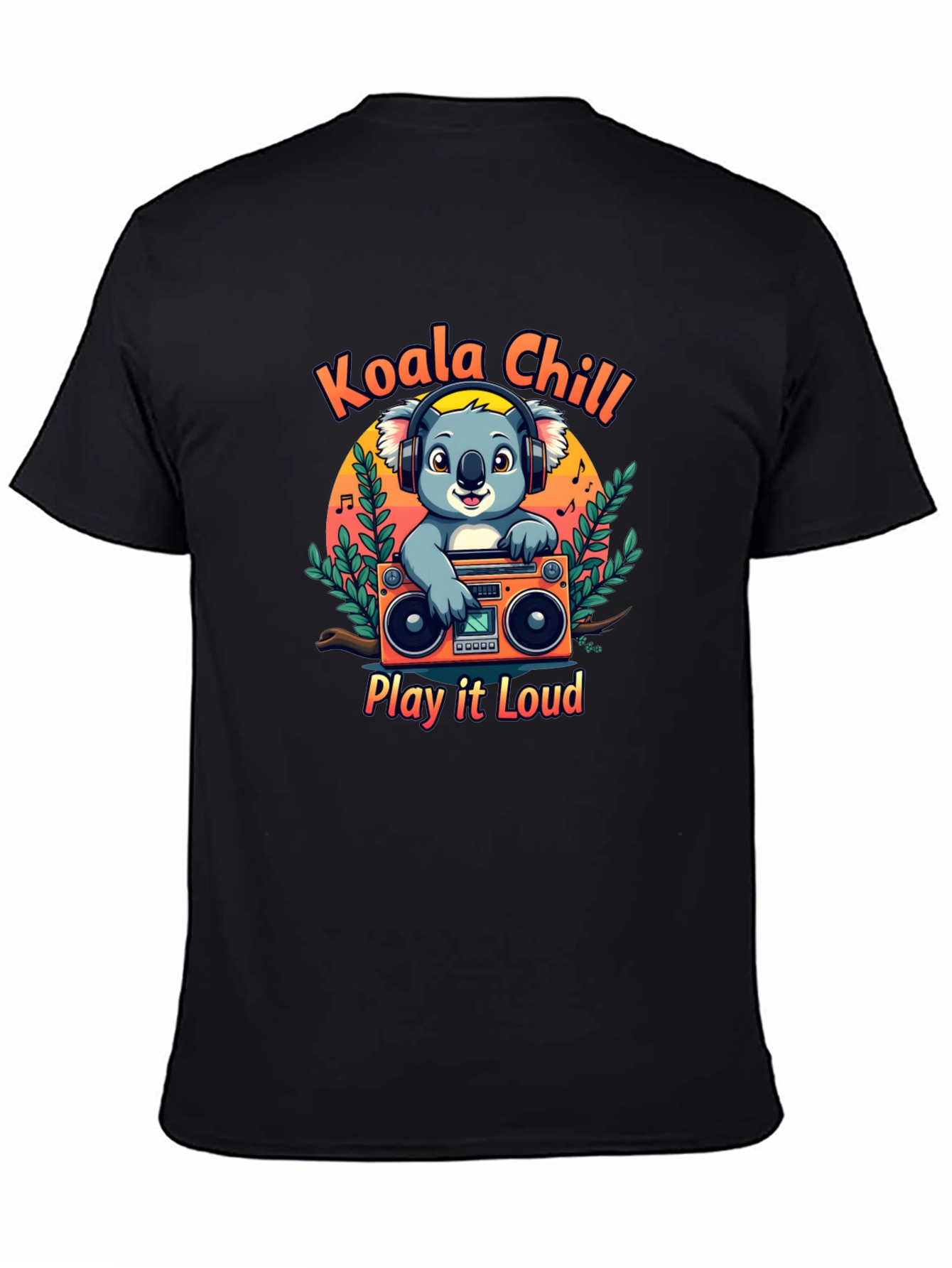 Koala Chill T-Shirt: Play it Loud!