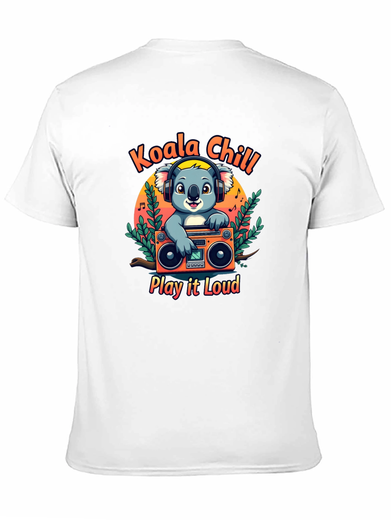 Koala Chill T-Shirt: Play it Loud!