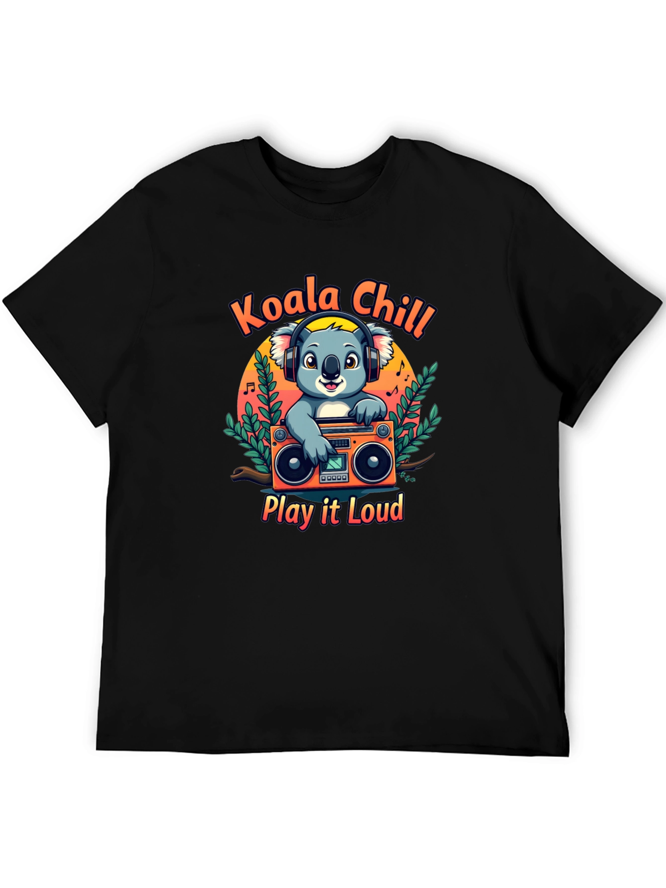 Koala Chill T-Shirt: Play it Loud!