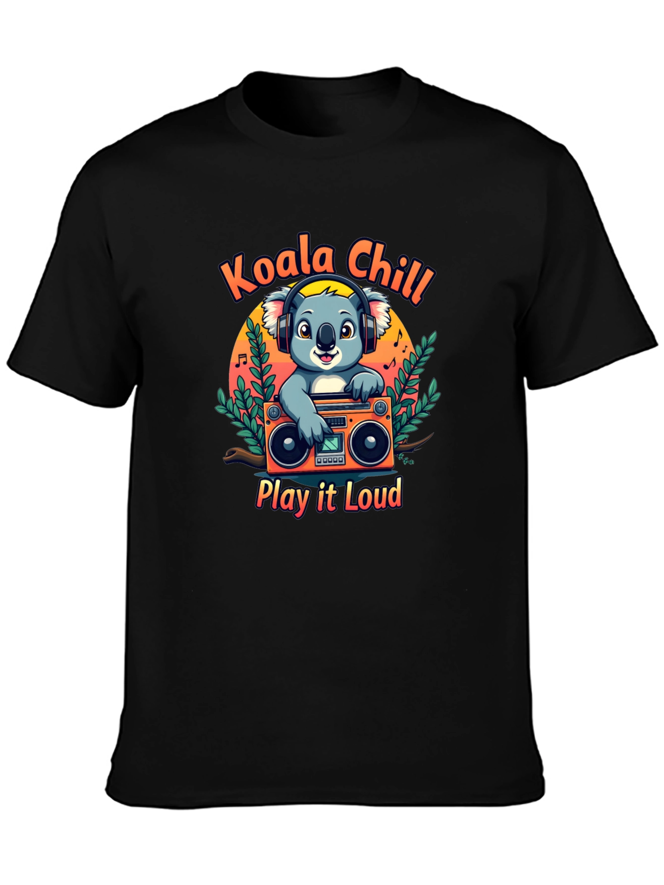 Koala Chill T-Shirt: Play it Loud!