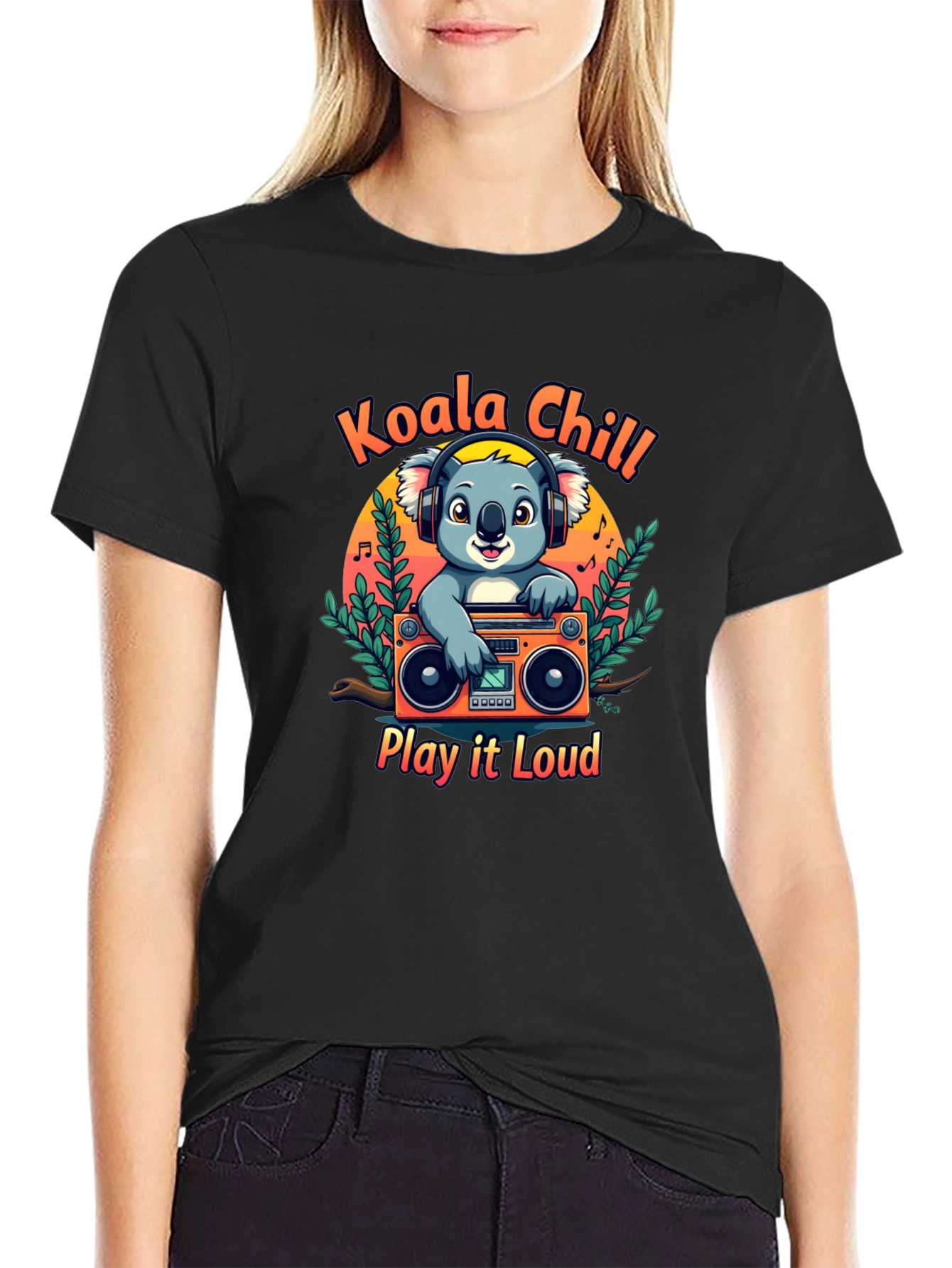 Koala Chill T-Shirt: Play it Loud!