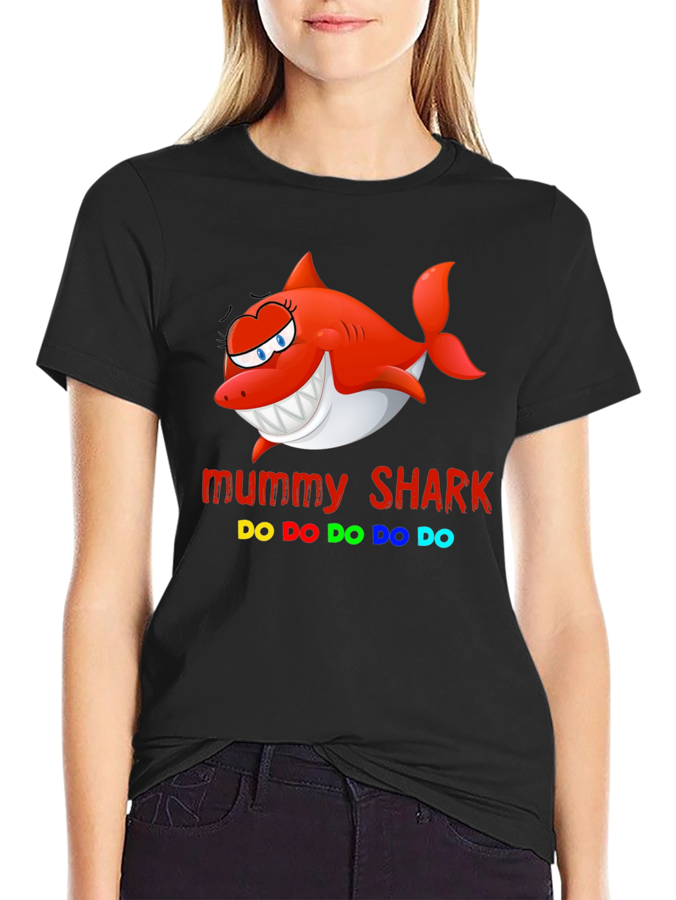 Mummy Shark Tee - Do Do Do Graphic T-Shirt
