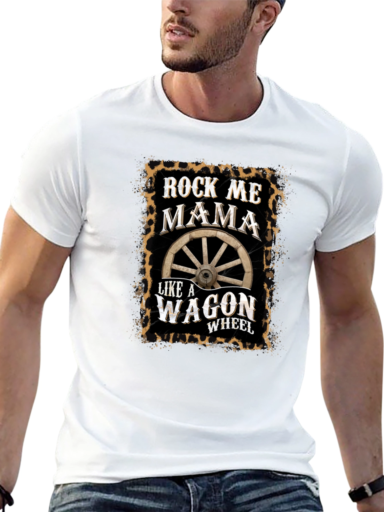 Rock Me Mama Wagon Wheel T-Shirt