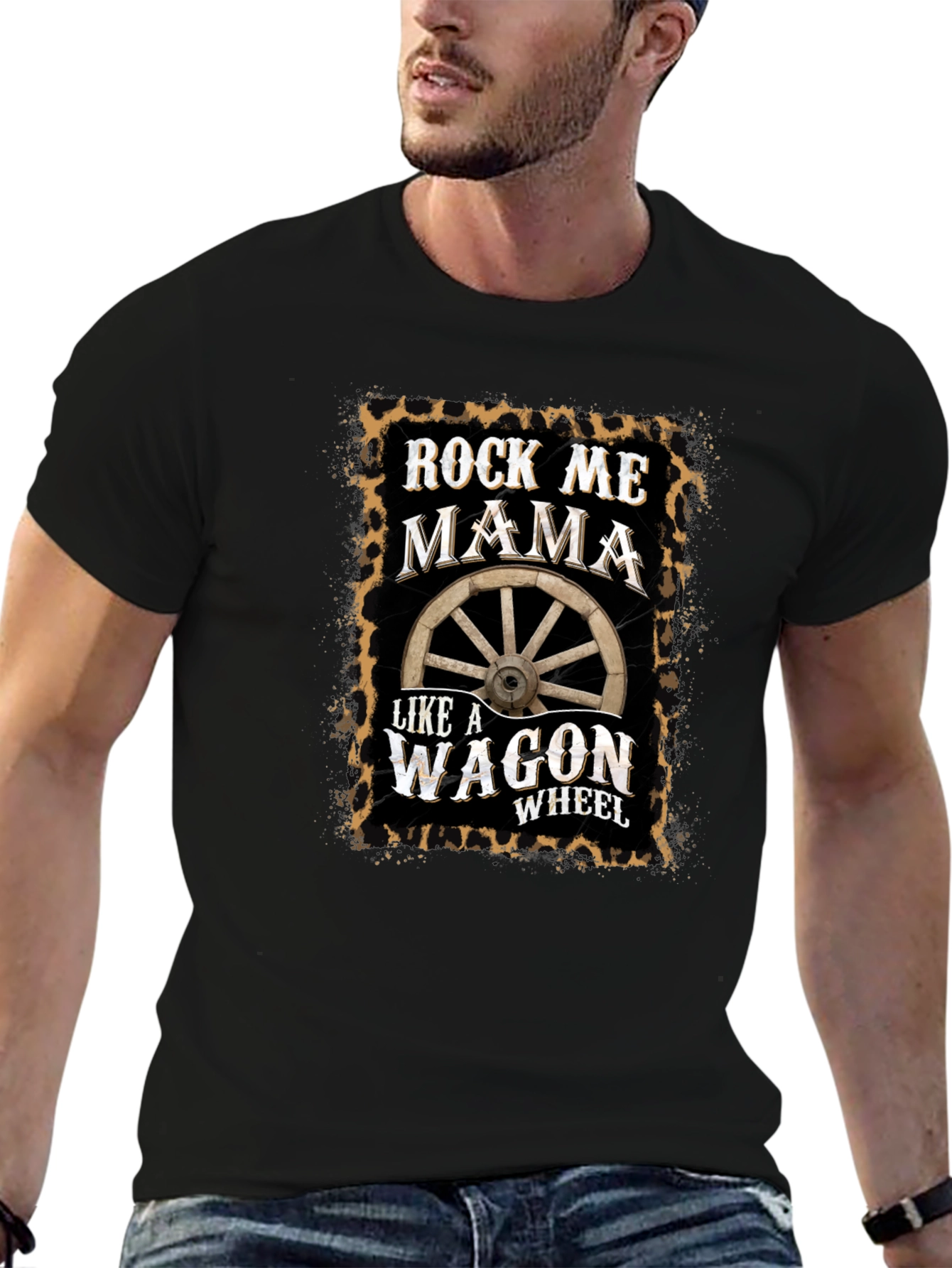 Rock Me Mama Wagon Wheel T-Shirt