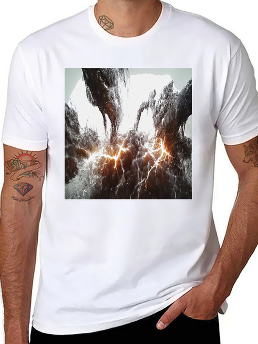 Abstract Lightning Bolt T-Shirt