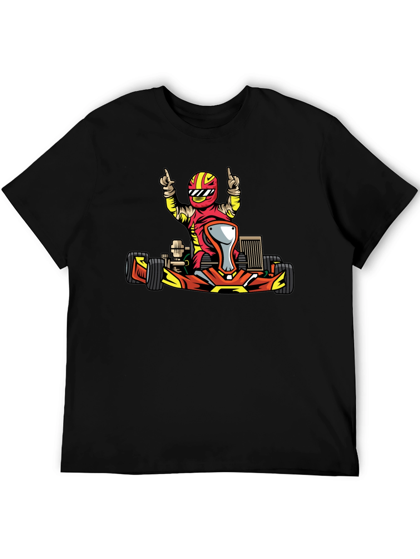 Kart Racing T-Shirt - Cool Graphic Tee