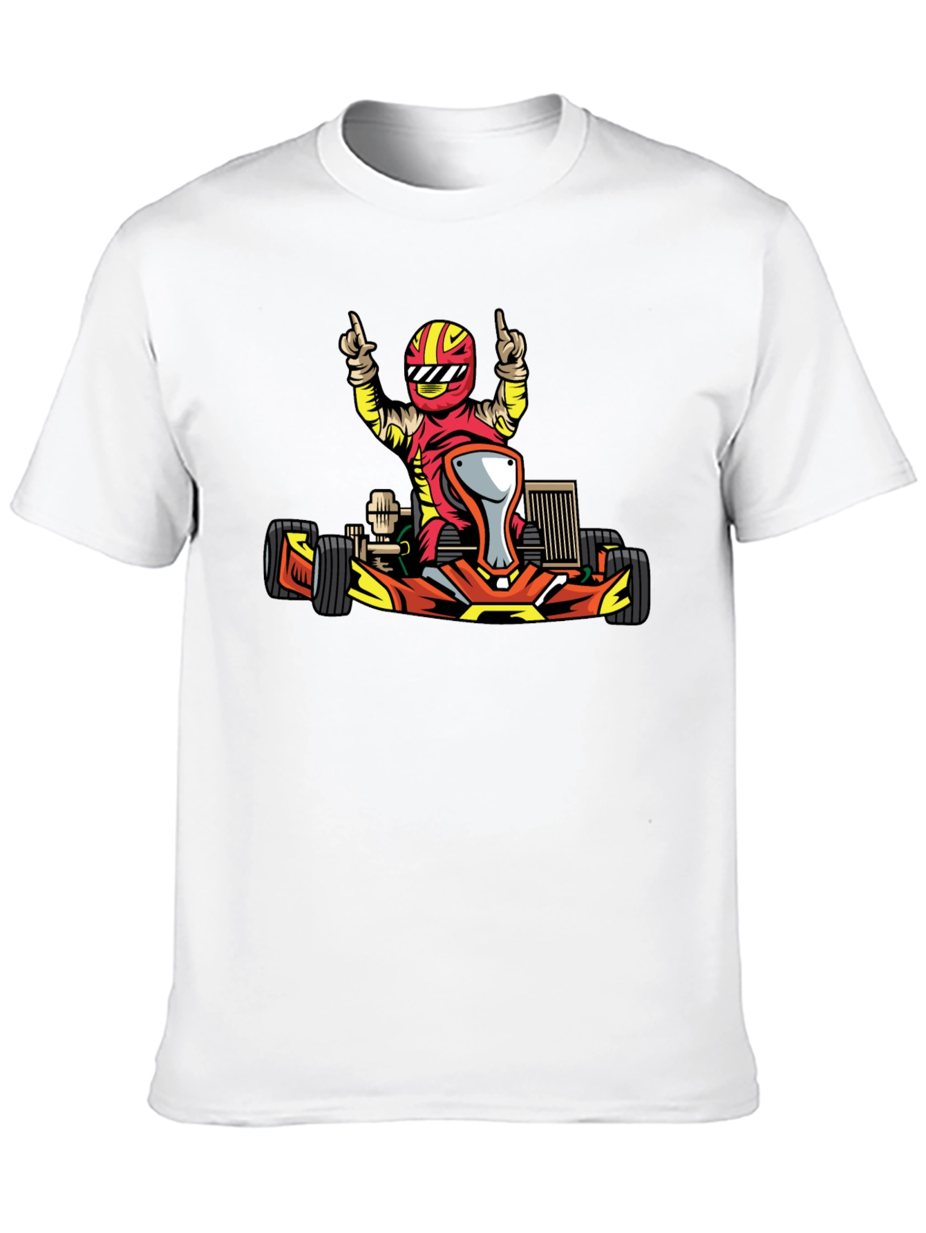 Kart Racing T-Shirt - Cool Graphic Tee