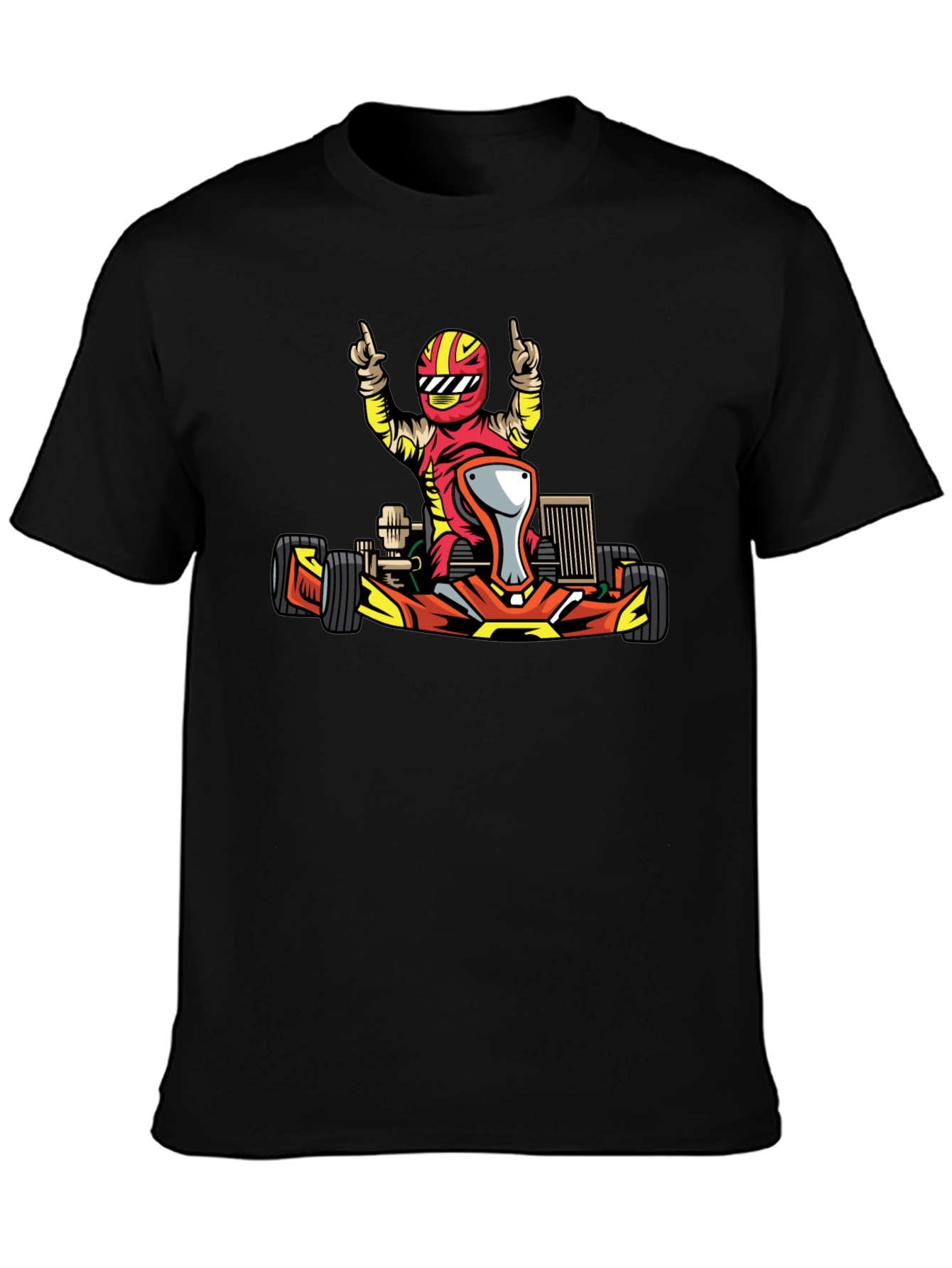 Kart Racing T-Shirt - Cool Graphic Tee