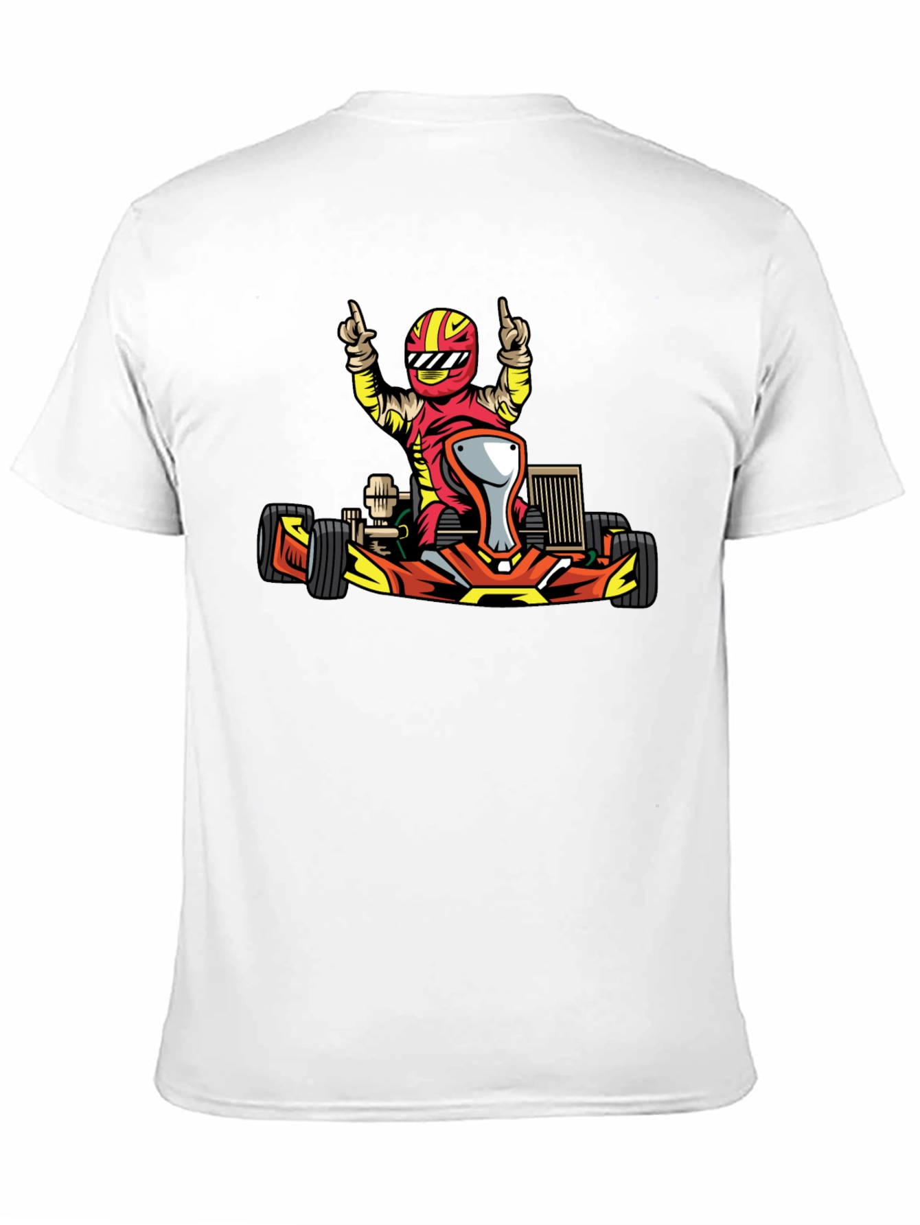 Kart Racing T-Shirt - Cool Graphic Tee