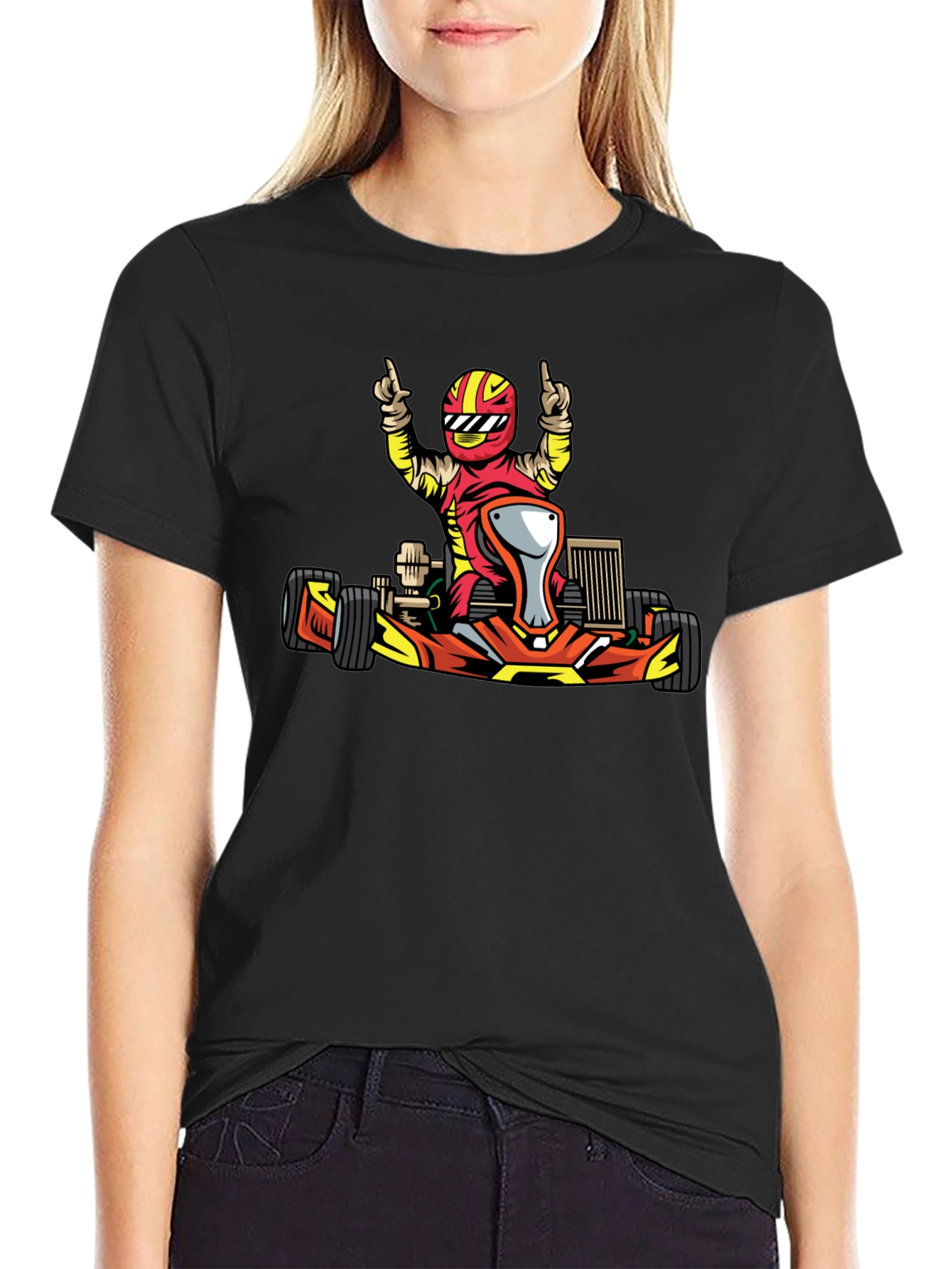 Kart Racing T-Shirt - Cool Graphic Tee