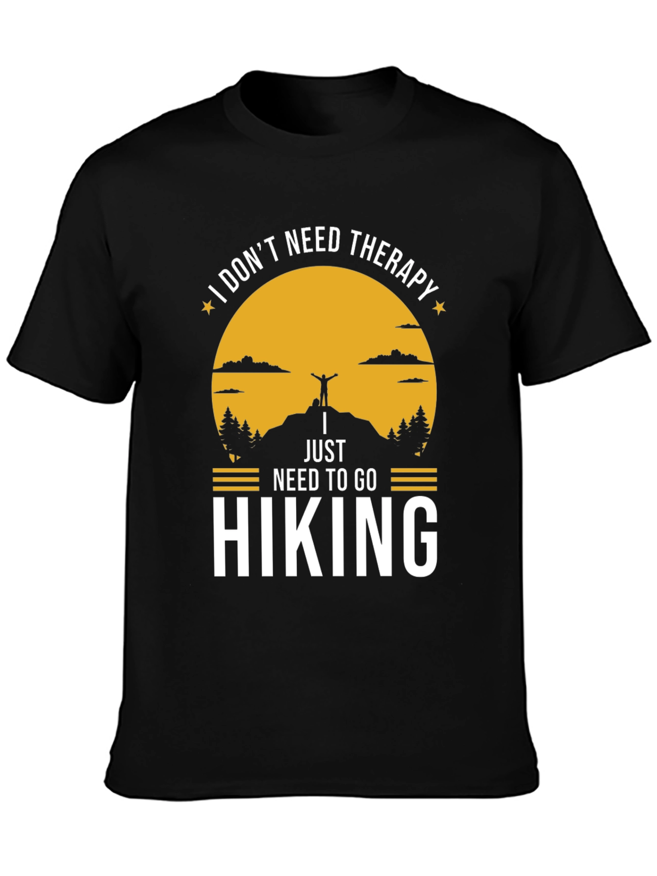 Hiking Therapy T-Shirt - Adventure Apparel