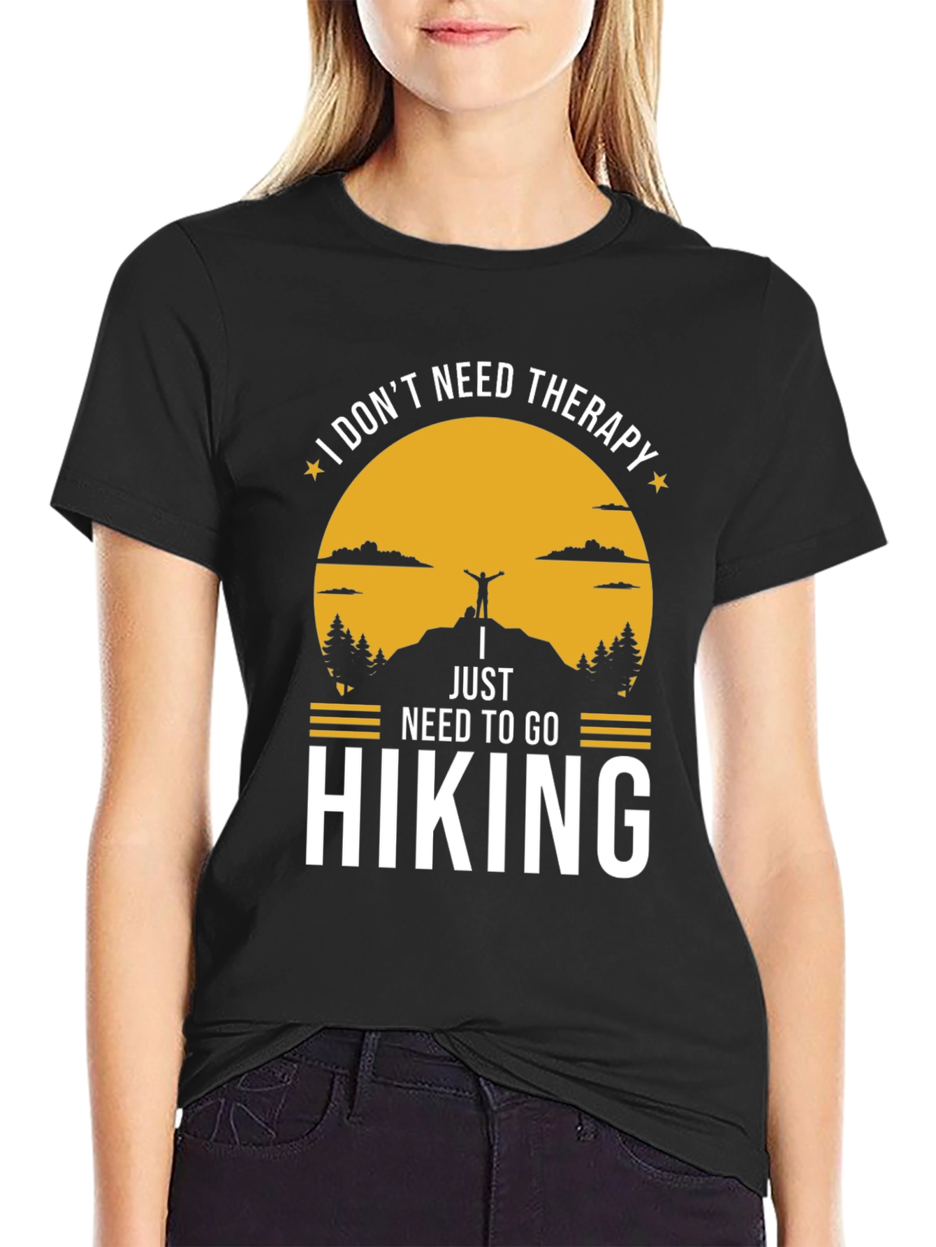 Hiking Therapy T-Shirt - Adventure Apparel
