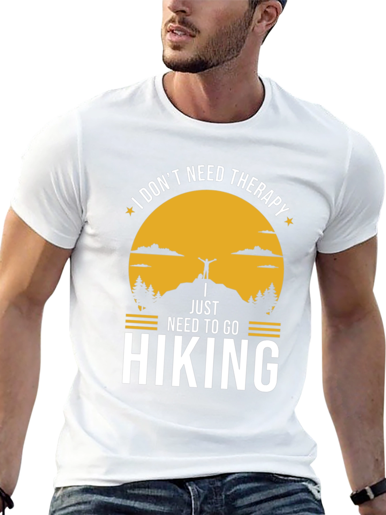 Hiking Therapy T-Shirt - Adventure Apparel