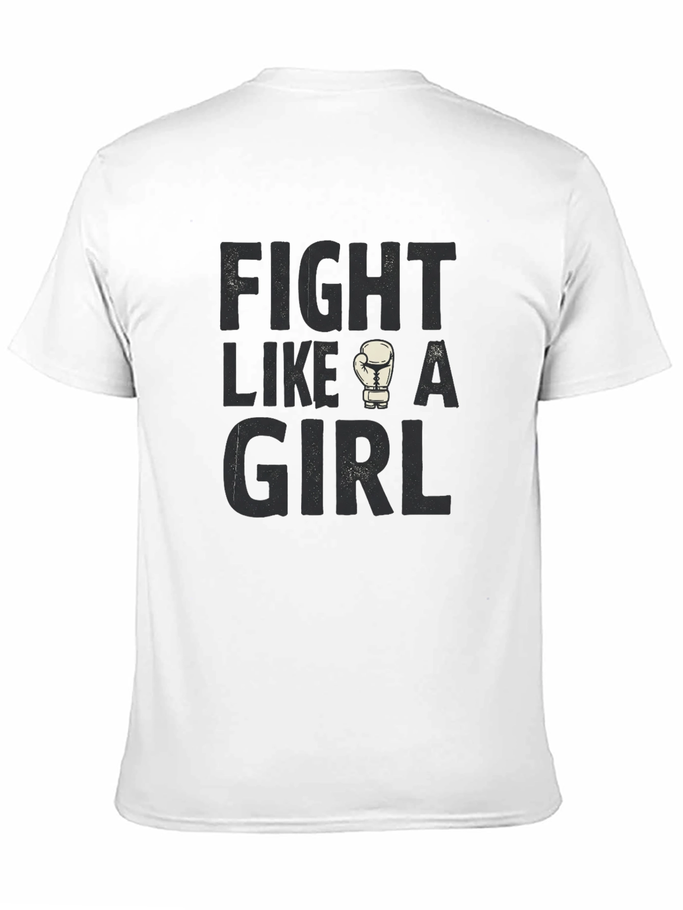 Fight Like a Girl Boxing Glove Graphic Tee