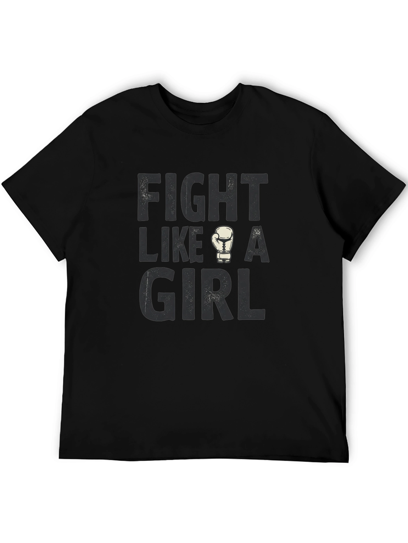Fight Like a Girl Boxing Glove Graphic Tee