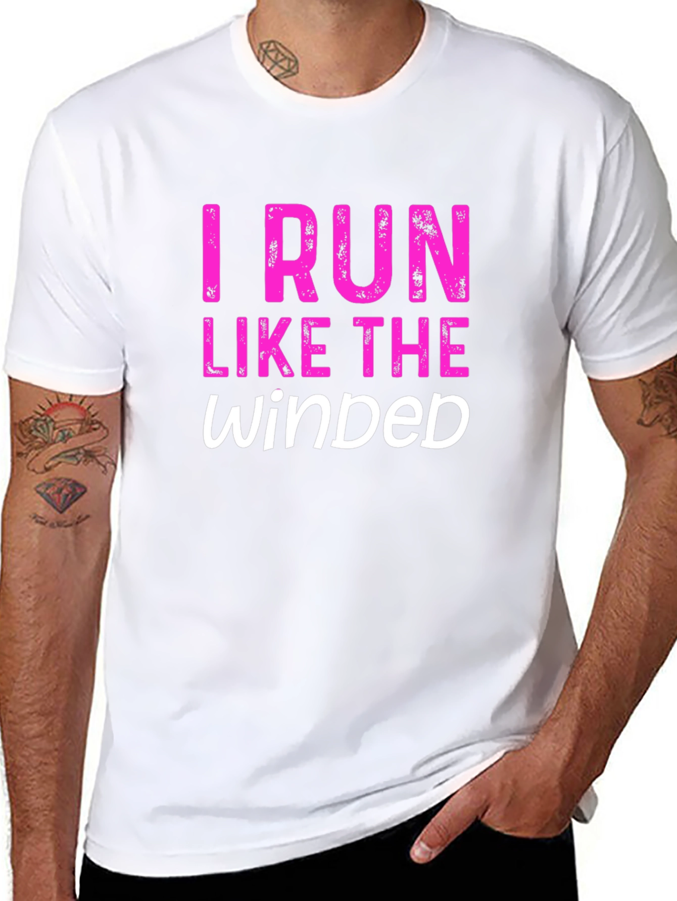 I Run Like the Winded Graphic Tee