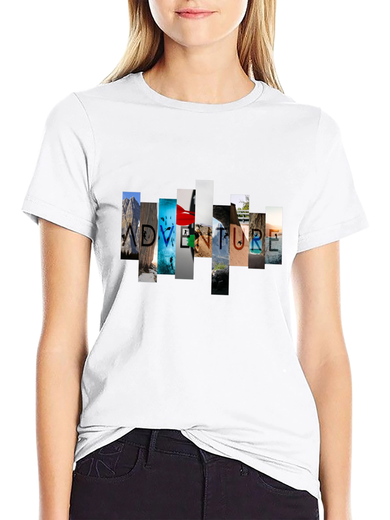Adventure Graphic Black T-Shirt