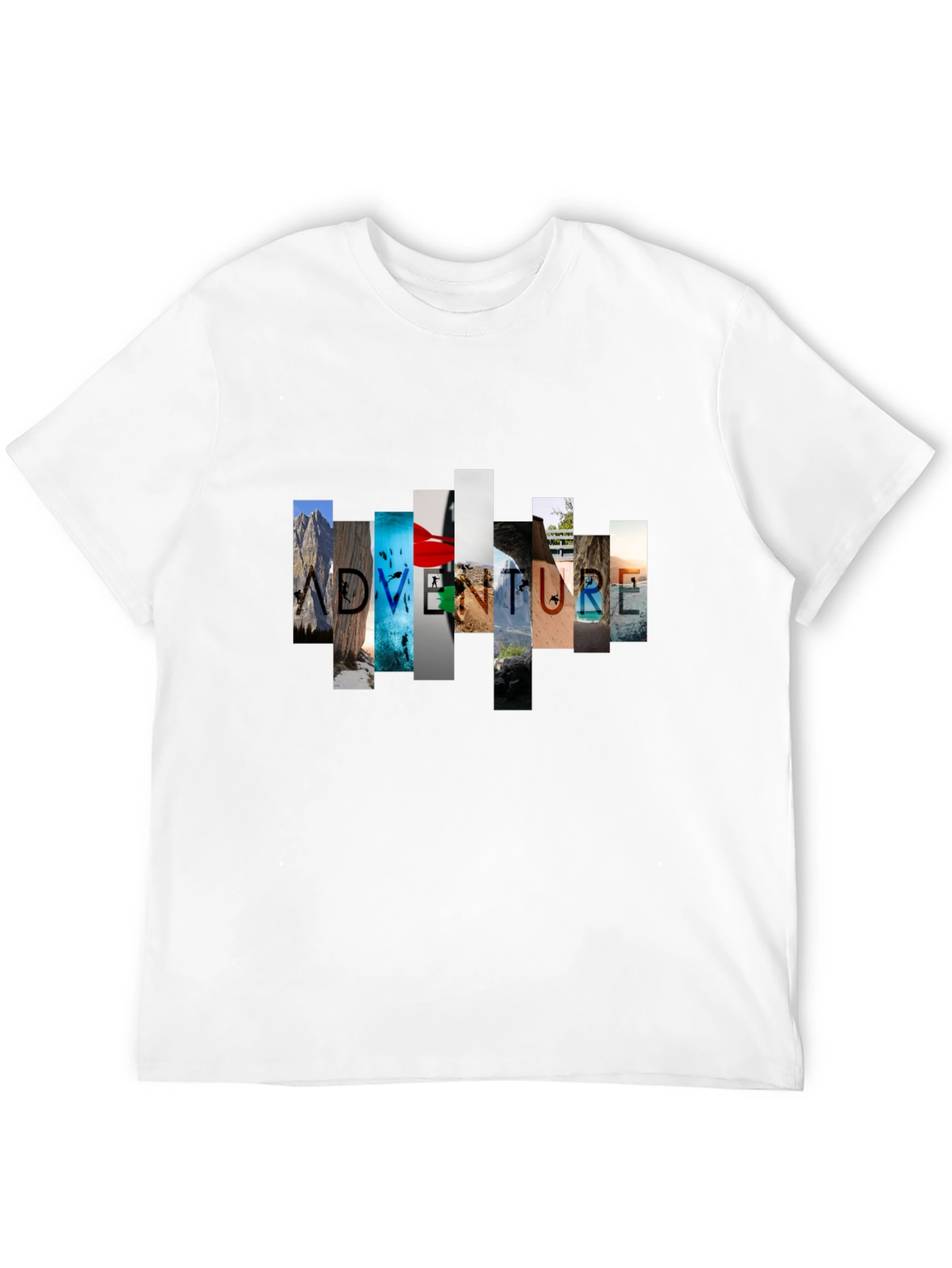 Adventure Graphic Black T-Shirt