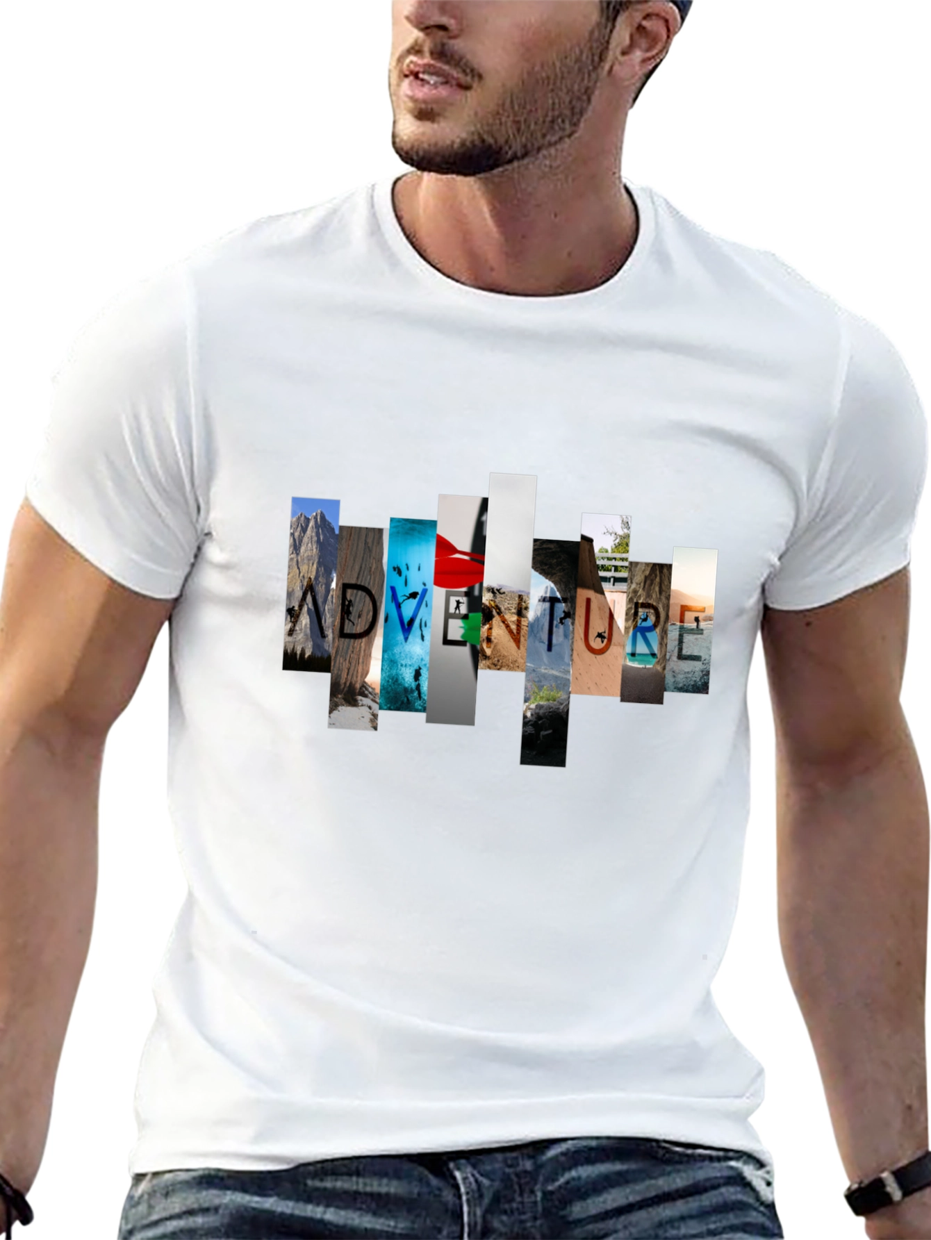 Adventure Graphic Black T-Shirt