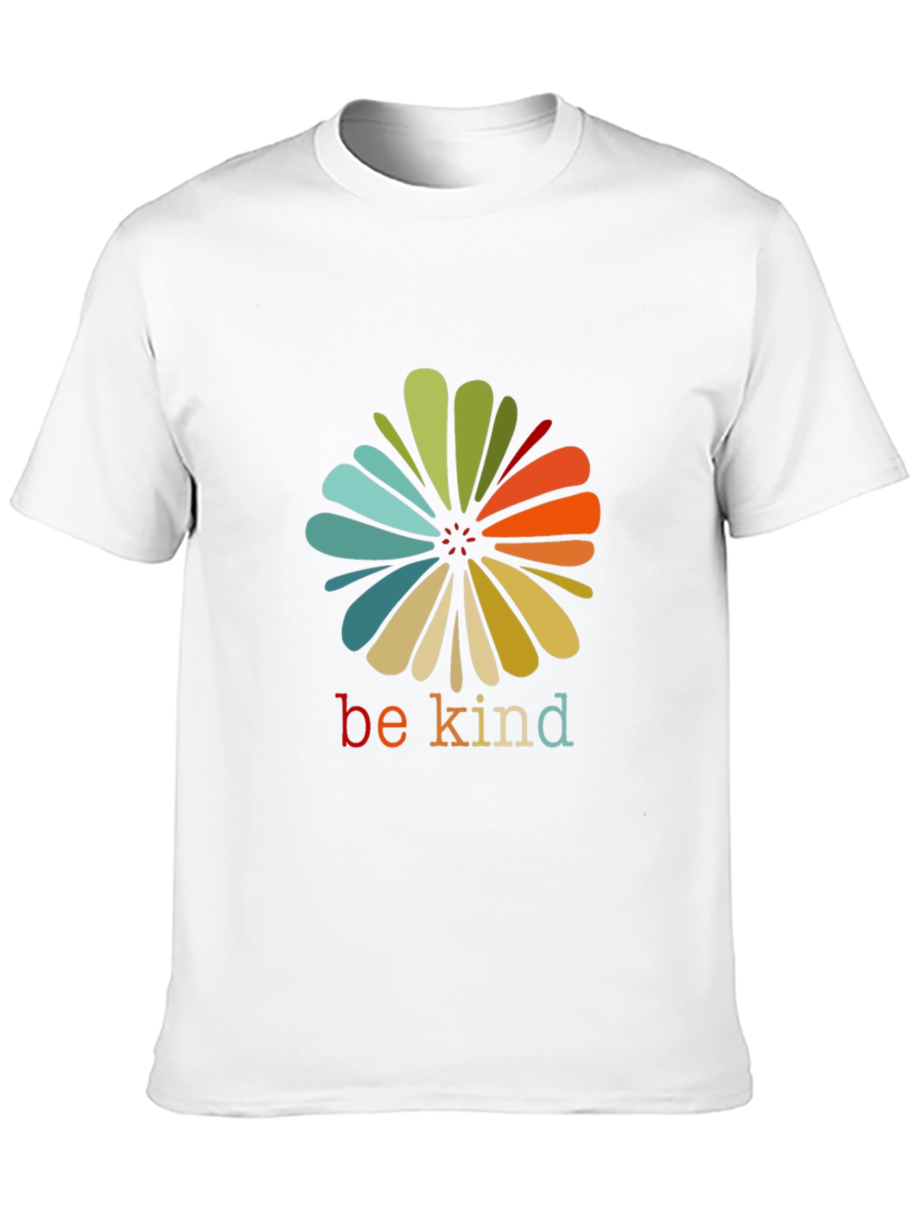 Be Kind Flower Graphic T-Shirt - Casual Comfort