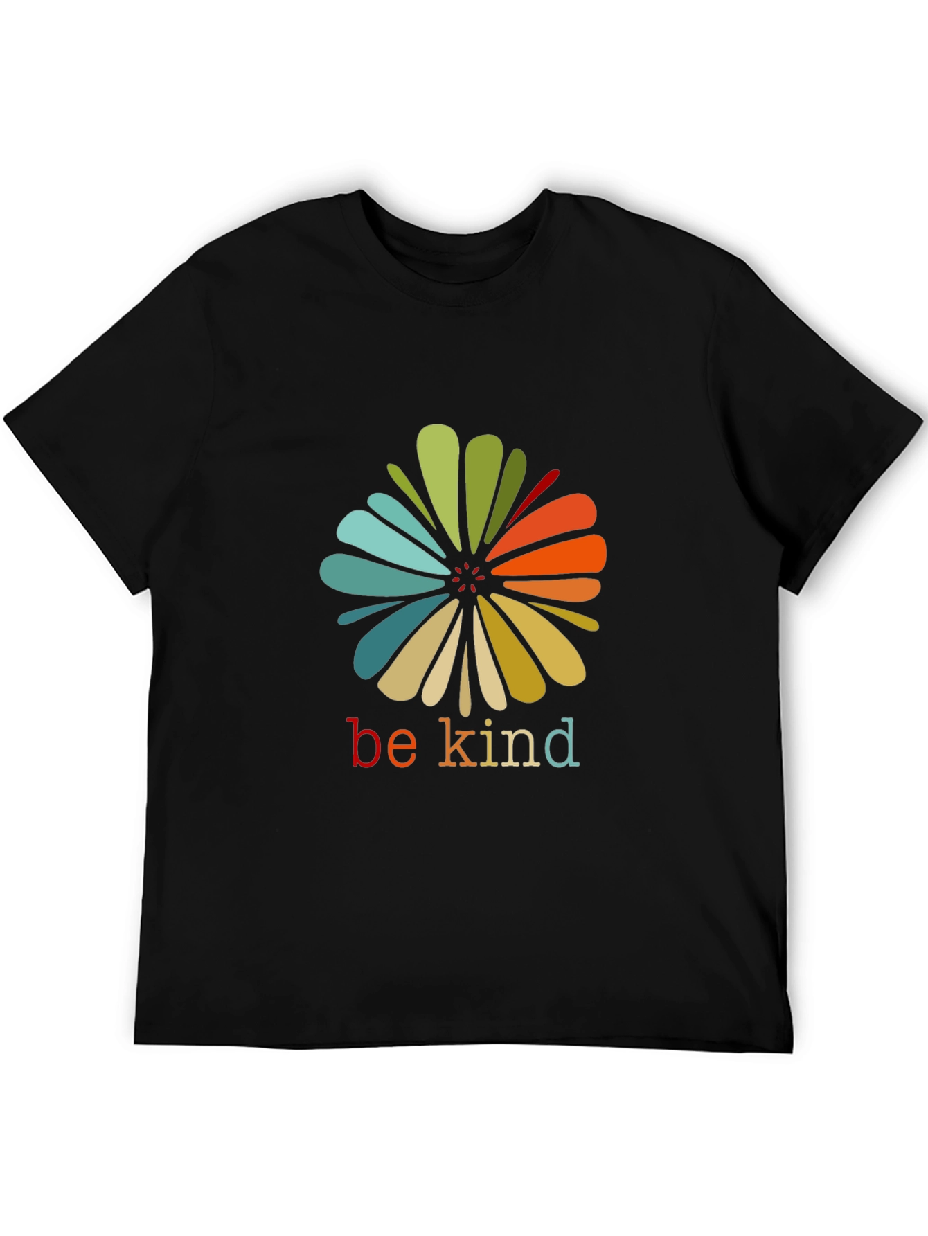 Be Kind Flower Graphic T-Shirt - Casual Comfort