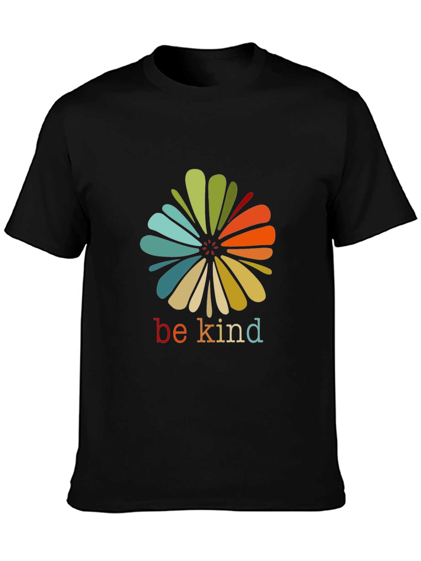 Be Kind Flower Graphic T-Shirt - Casual Comfort